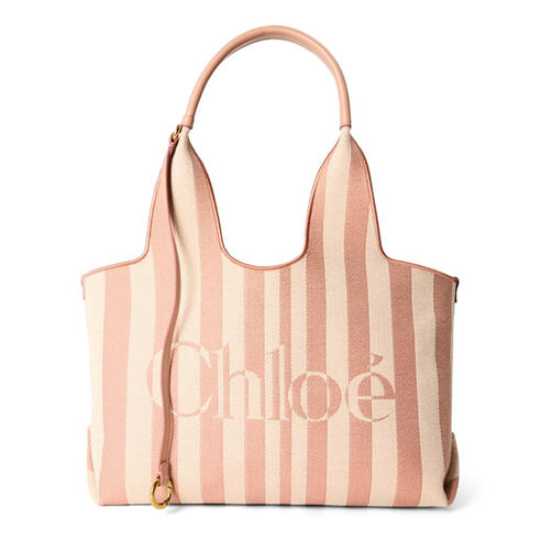 CHLOE - Women's Stripy Tote Bag