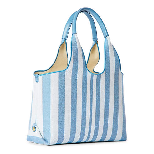 CHLOE - Women's Stripy Tote Bag