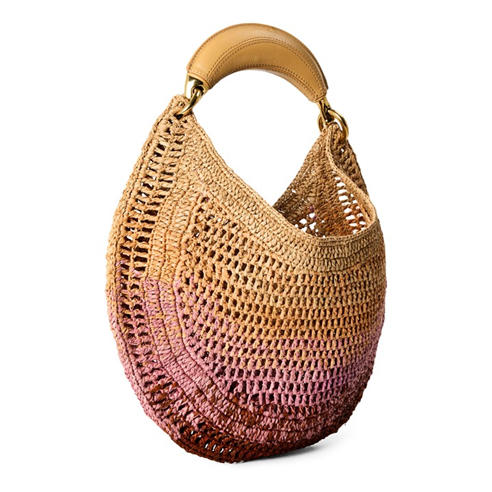 CHLOE - Women's Summer Banana Top Handle Bag