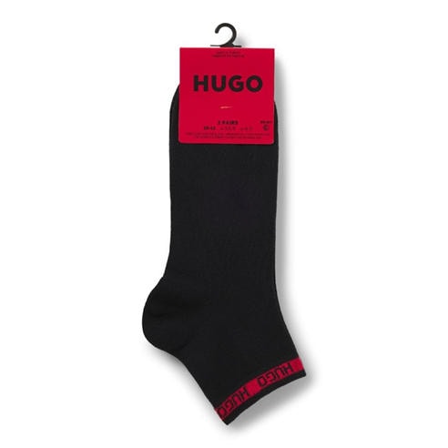 Hugo - 2 Pack of Logo Tape Socks