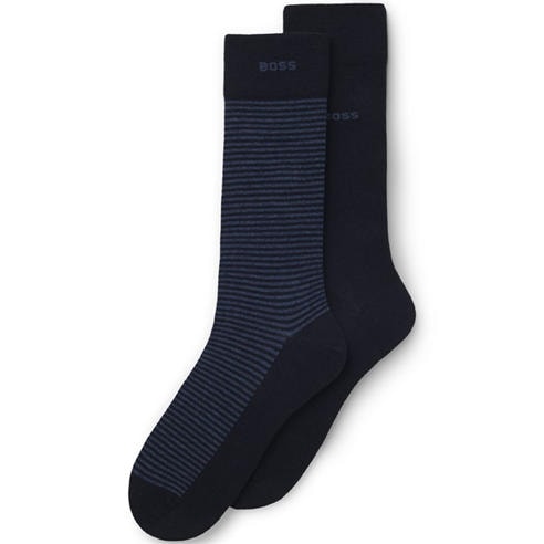Boss - 2 Pack of Stripe Socks