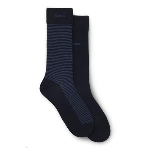 Boss - 2 Pack of Stripe Socks