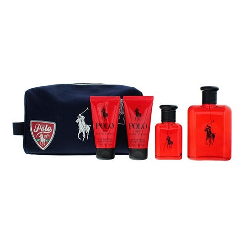 Ralph Lauren - Ralph Lauren Polo Red 4 Piece Gift Set