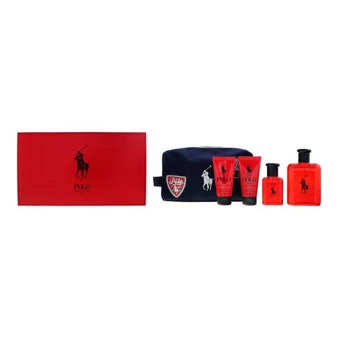 Ralph Lauren - Ralph Lauren Polo Red 4 Piece Gift Set