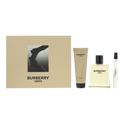 Burberry - Burberry Hero For Men 3 Piece Gift Set