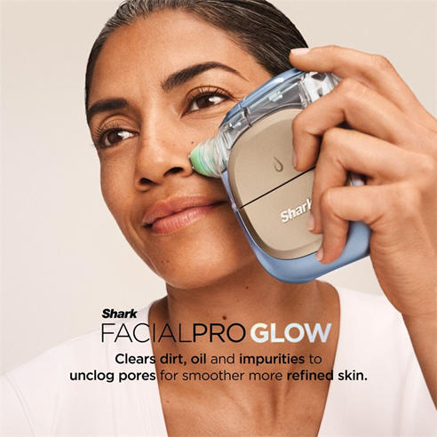 Shark - FacialPro Glow + Depuffi FH320UK Spa Blue
