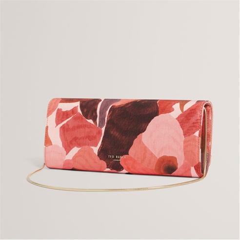 Ted Baker - Womens Floral Print Baguette Clutch Bag