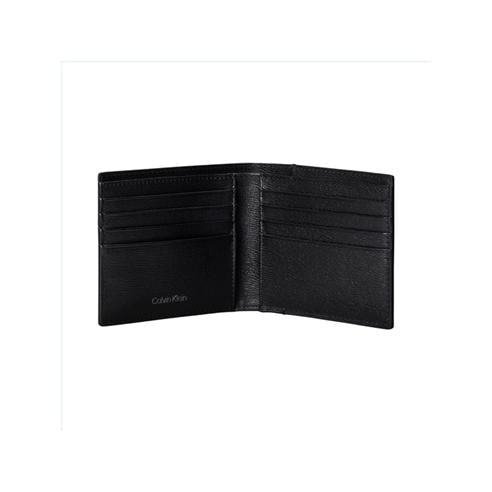 Calvin Klein - Emblem Logo Leather Billfold Wallet