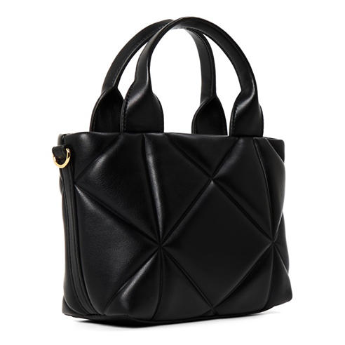 LOVE MOSCHINO - Women's XS Quilt Faux Leather Tote Bag