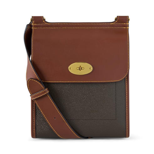 MULBERRY - Antony Eco Scotchgrain & Leather Satchel