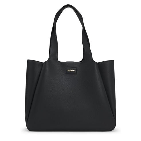 Hugo - Womens HUGO Tote Bag with Metal Logo Detail (Orin)