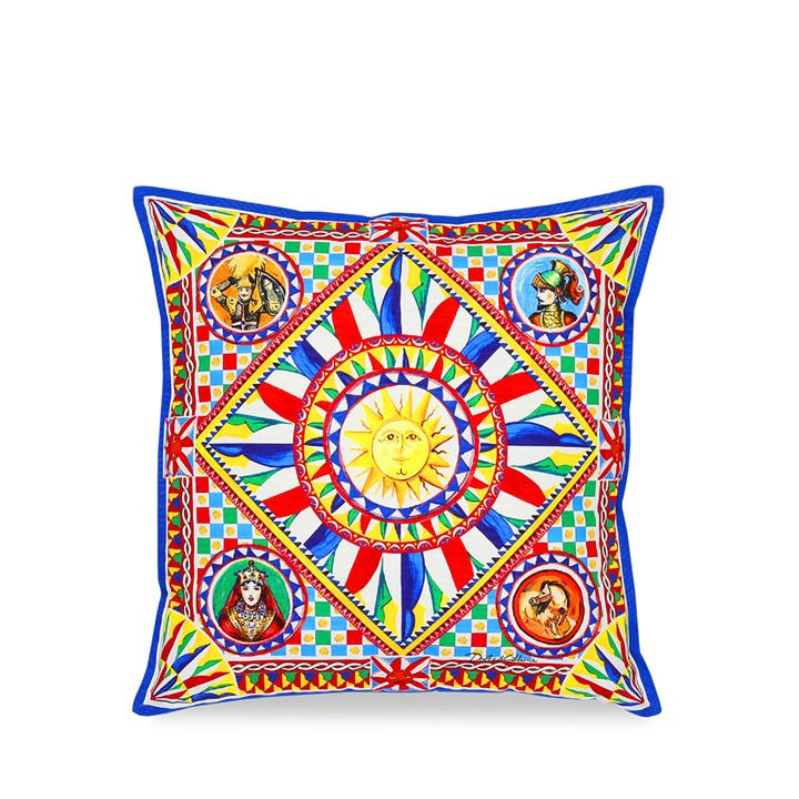 Dolce And Gabbana Casa  Dolceandgabbana Carretto Sun Cushion - 45X45cm - Size 45x45cm