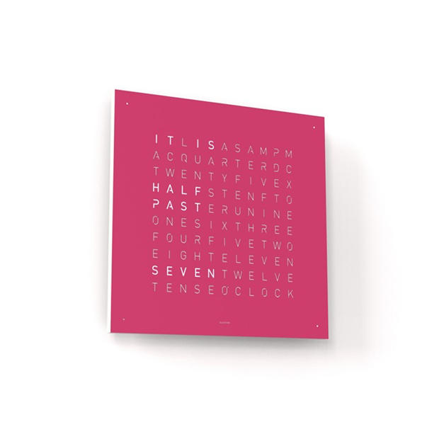 QLOCKTWO Classic Clock Pretty Pink Edition - 45x45cm,Specials : American Fashion Style Bags On Sale QLOCKTWO Classic Clock Pretty Pink Edition - 45x45cm,Specials : American Fashion Style Bags On Sale