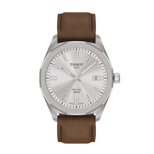 Tissot - Men's PRC100 Solar Analogue Quartz Watch