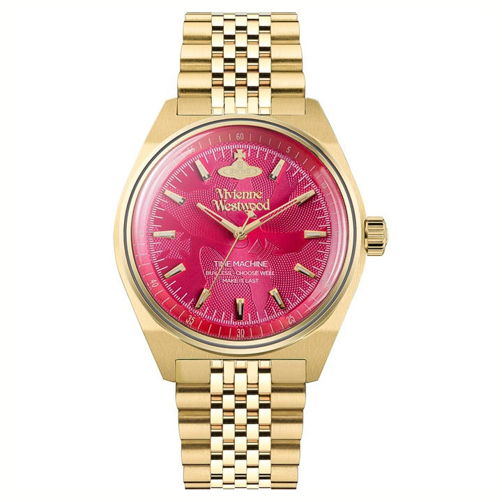 Vivienne Westwood Women's Gold Saturn Orb Lady Sydenham Watch