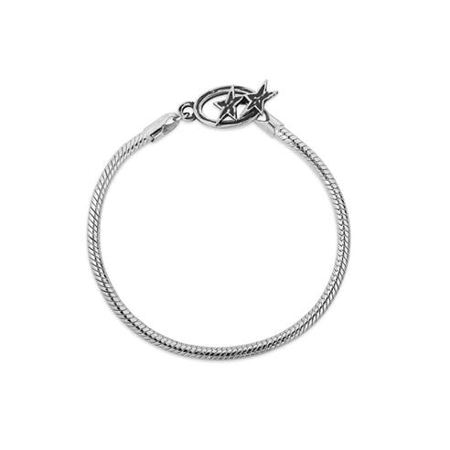 TWOJEYS - Men's Icon Clasp Metal Chain Bracelet