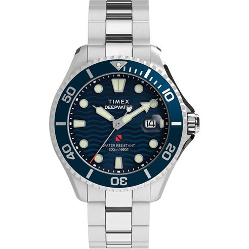 Timex - Men's Deepwater Water Resistant Analogue Quartz Watch