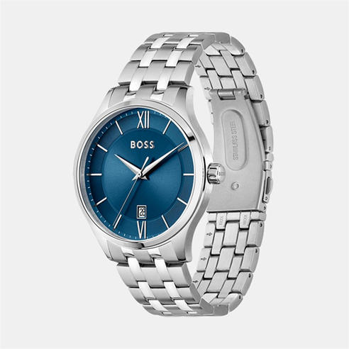 Boss - Gents BOSS Elite Stainless Steel Bracelet Watch