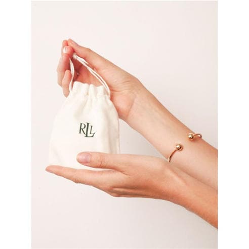 LAUREN RALPH LAUREN - Lauren Ralph Lauren Gold & Green Huggie Hoop Earrings