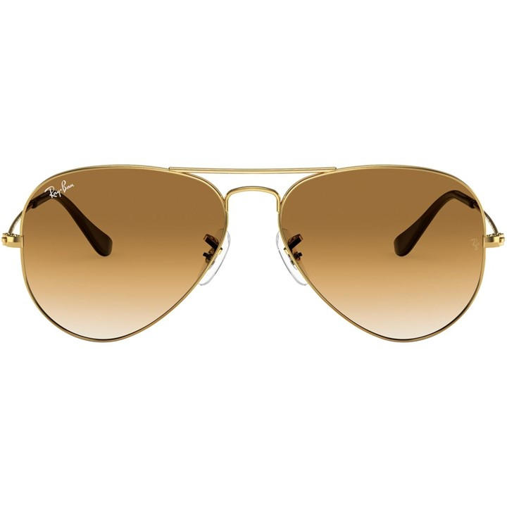 Ray-Ban Unisex Gold 0Rb3025 53