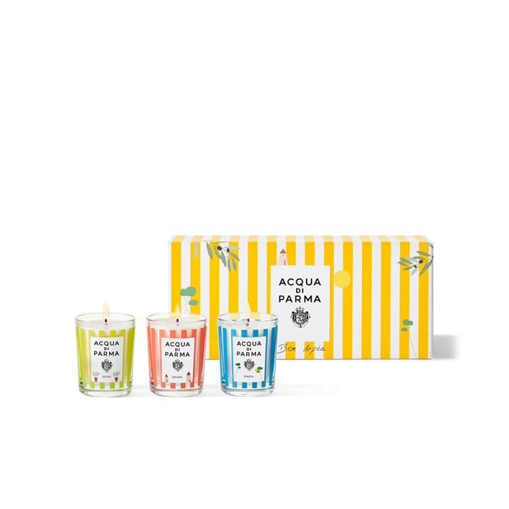 Acqua Di Parma Unisex None Summer Candle Trio Limited-Edition Set