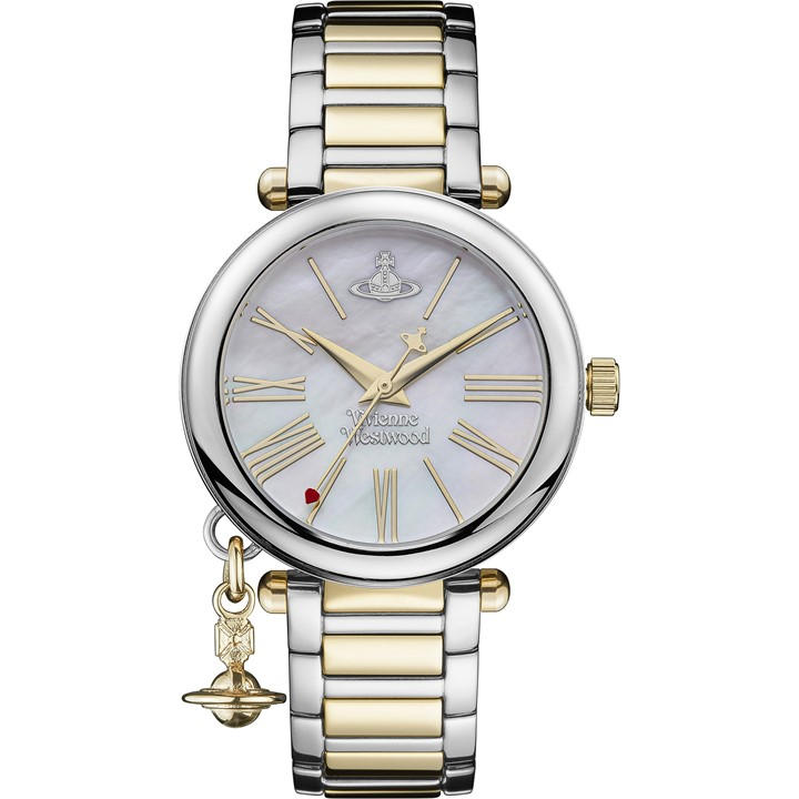 Vivienne Westwood Women's Silver Saturn Orb Quartz Watch