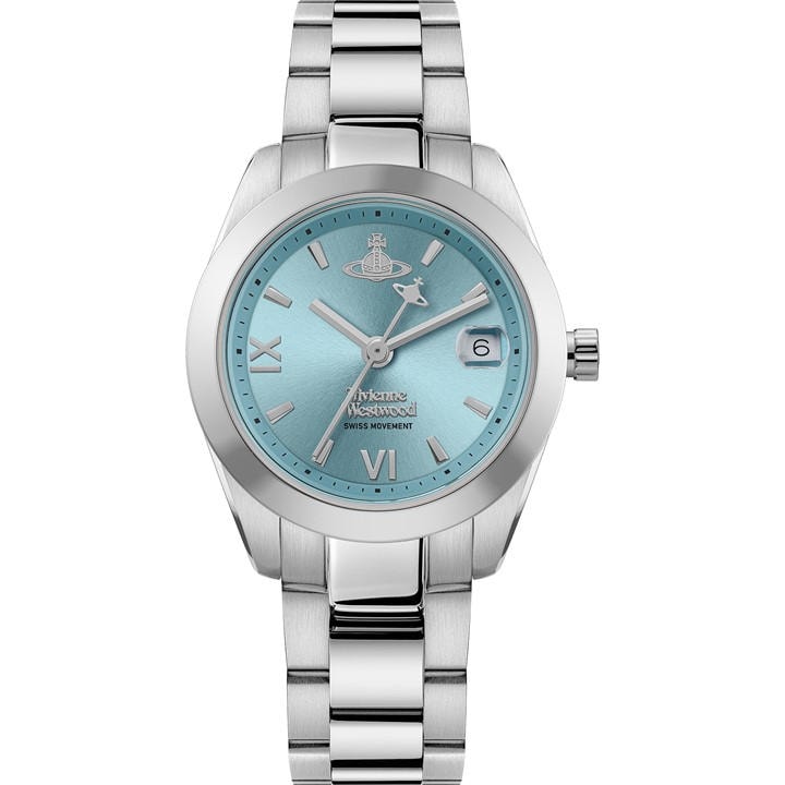 Vivienne Westwood Women's Silver Saturn Orb Fenchurch Quartz Watch