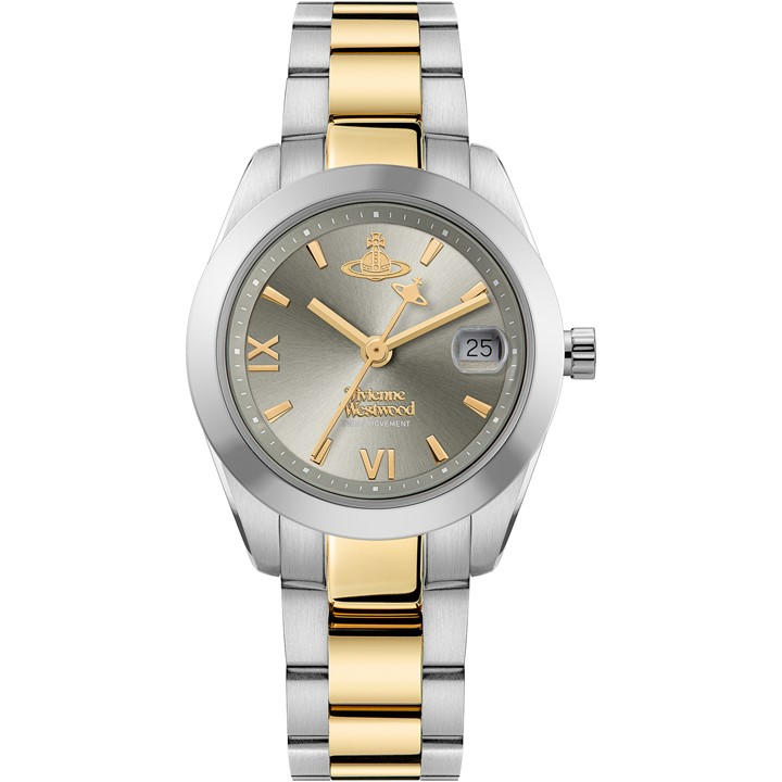 Vivienne Westwood Women's Silver Saturn Orb Fenchurch Quartz Watch