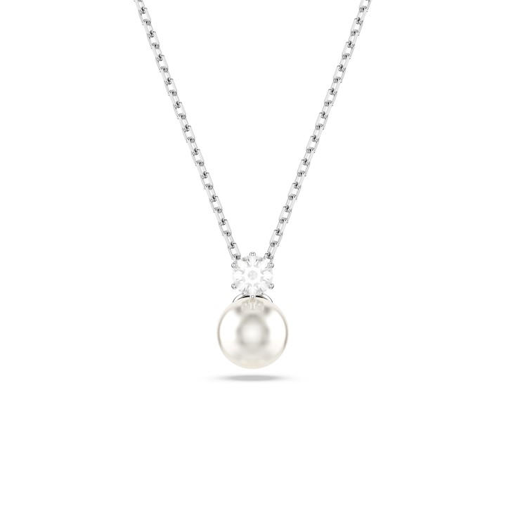 Swarovski Women's Silver Matrix Pendant Necklace
