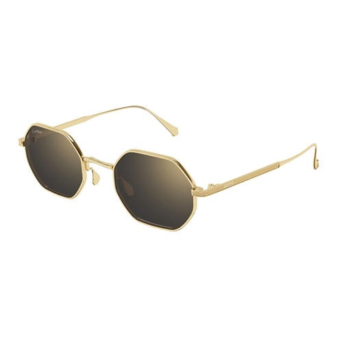 CARTIER - Cartier Mens Hexagonal CT0627S Sunglasses