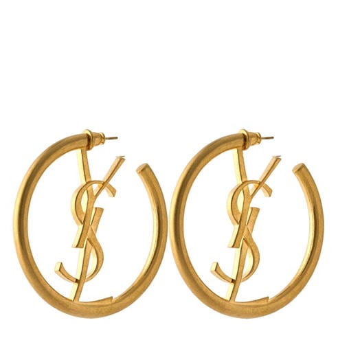 SAINT LAURENT - Saint Cassandre Hoop Ld63