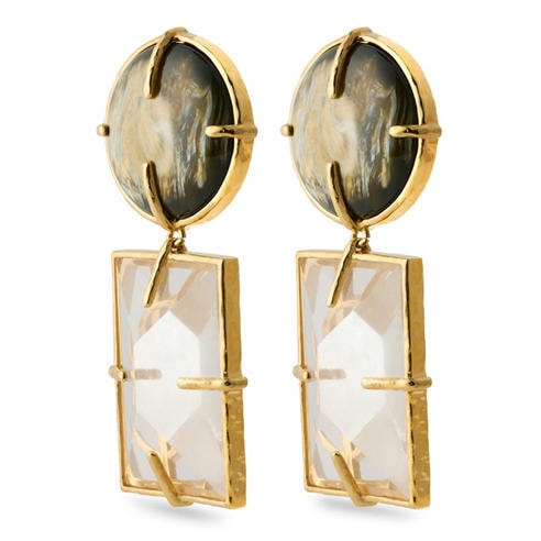 SAINT LAURENT - Women's Cassandre Drop Statement Earrings