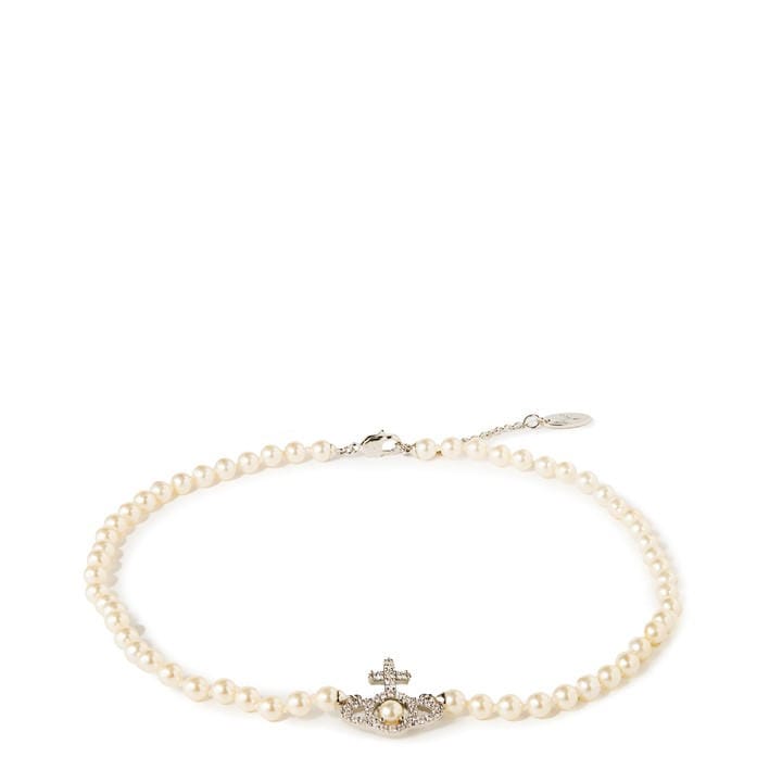 Vivienne Westwood Women's Cream Olympia Pearl Necklace