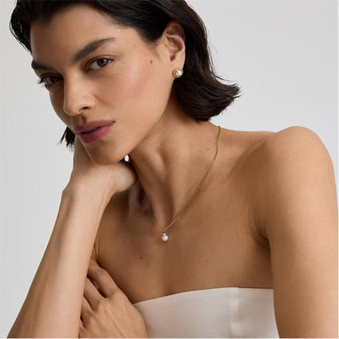 D.LOUISE - D.Louise Pearl Drop Necklace