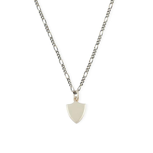 SERGE DENIMES - Silver Shield Necklace