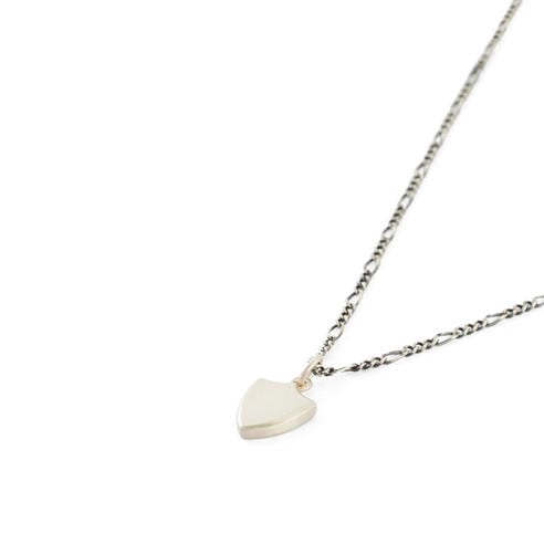SERGE DENIMES - Silver Shield Necklace