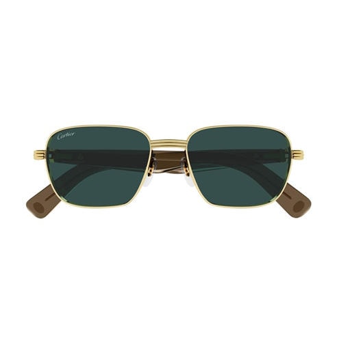 CARTIER - Cartier Mens Rectangular CT0538S Sunglasses