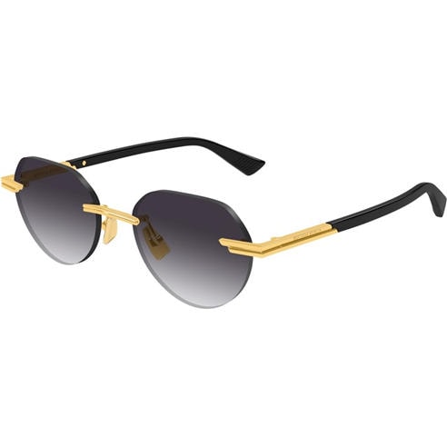 BOTTEGA VENETA - Bottega Veneta Mens BV1379S Round Sunglasses