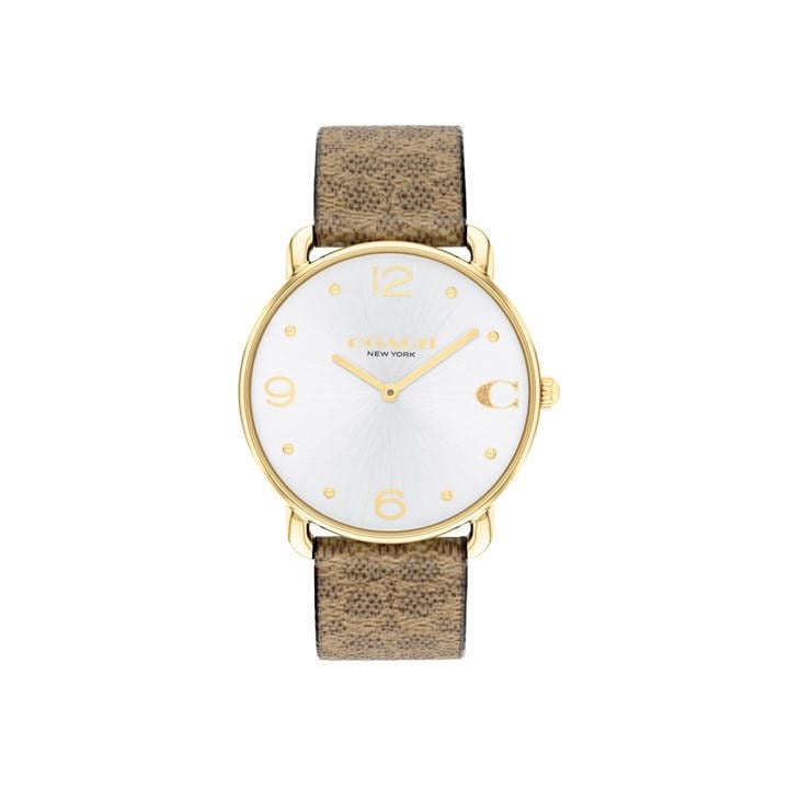 Coach Women's Gold Elliot Signature Watch