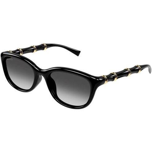 GUCCI - Gucci GG2062SA Women’s Black Round Sunglasses