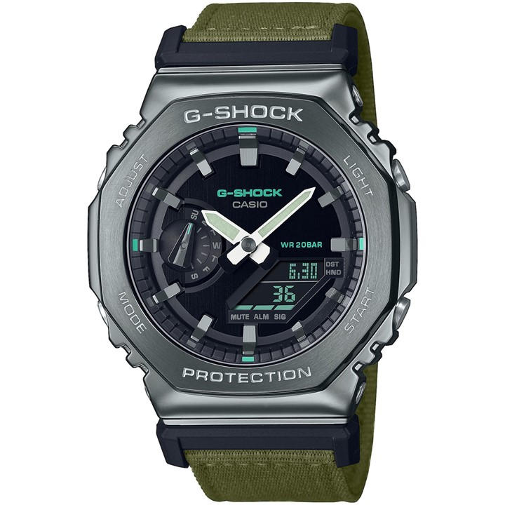 G Shock Men's Silver G-Shock Gm-2100Cb-1Aer
