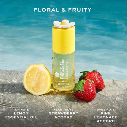 Marc Jacobs - Marc Jacobs Daisy Mist Lemon Spritz Hair and Body Mist for Women 150ml