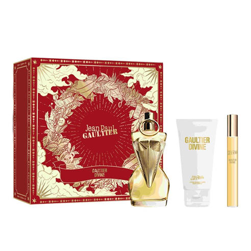 Jean Paul Gaultier - Set Gaultier Divine Eau de Parfum 50 ml + Body Lotion 75 ml + Travel Spray 10ml