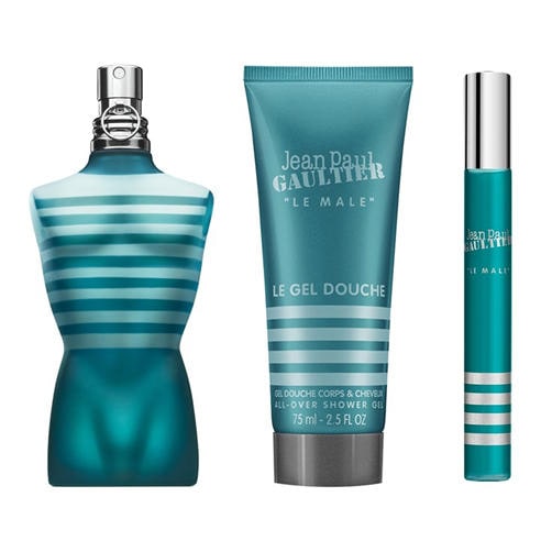 Jean Paul Gaultier - JPG Set Le Male Eau de Toilette 10 ml + Le Male Shower Gel 75 ml + Le Male Travel Spray 10ml