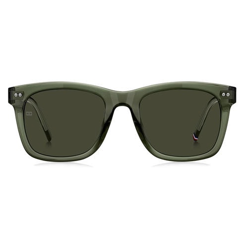 Tommy Hilfiger - Men's Full Rim Acetate Rectangular Sunglasses