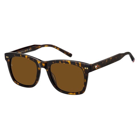 Tommy Hilfiger - Men's Acetate Rectangular Sunglasses