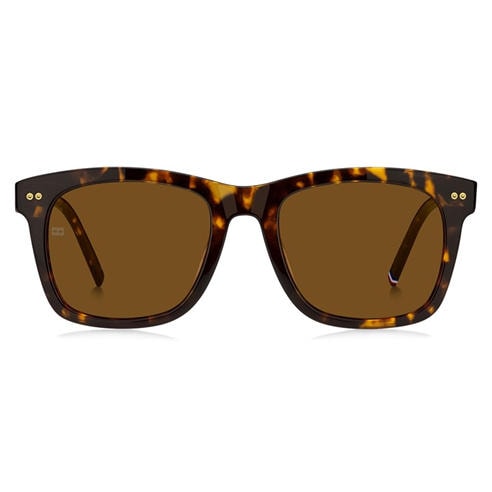 Tommy Hilfiger - Men's Acetate Rectangular Sunglasses