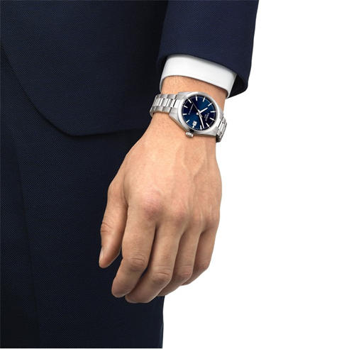 Tissot - Men's Gentleman 38 Stainless Steel Analogue Automatic Watch