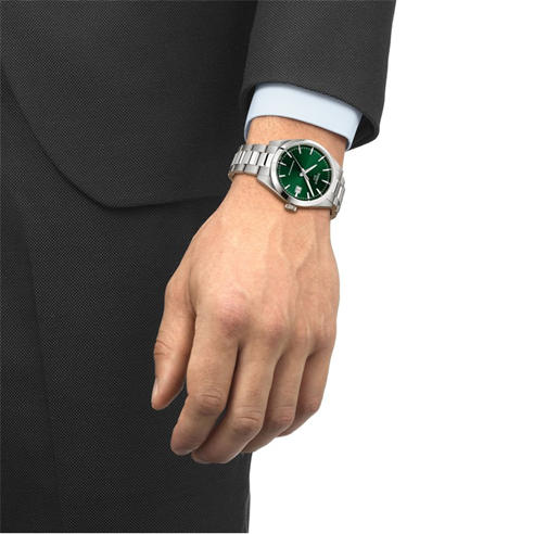 Tissot - Men's Gentleman 38 Stainless Steel Analogue Automatic Watch