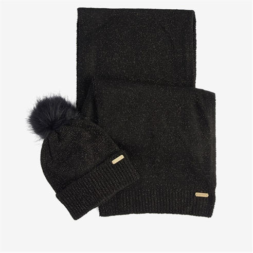 Barbour International - Sparkle Beanie & Scarf Gift Set